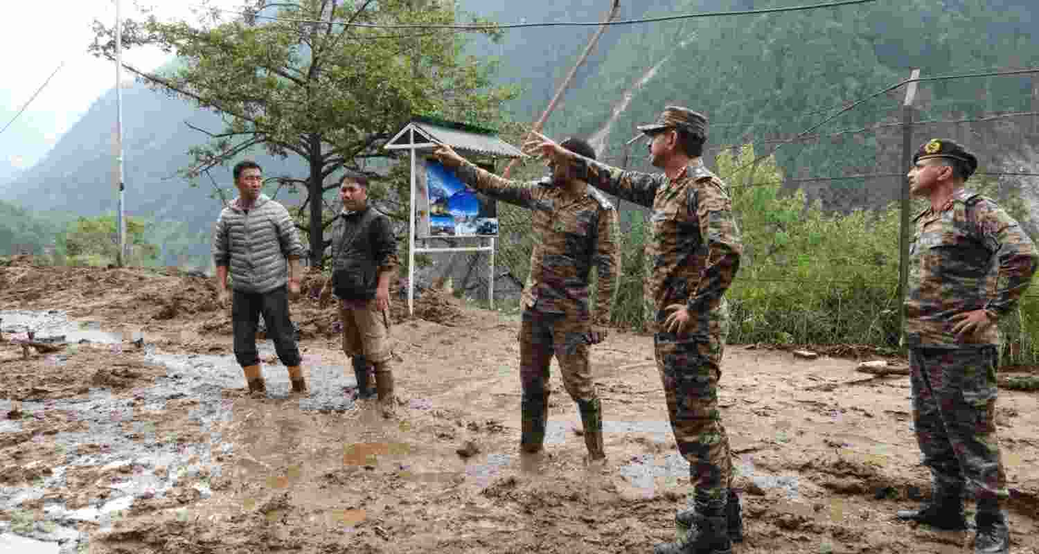 3 Army men killed, 6 missing in Sikkim landslide