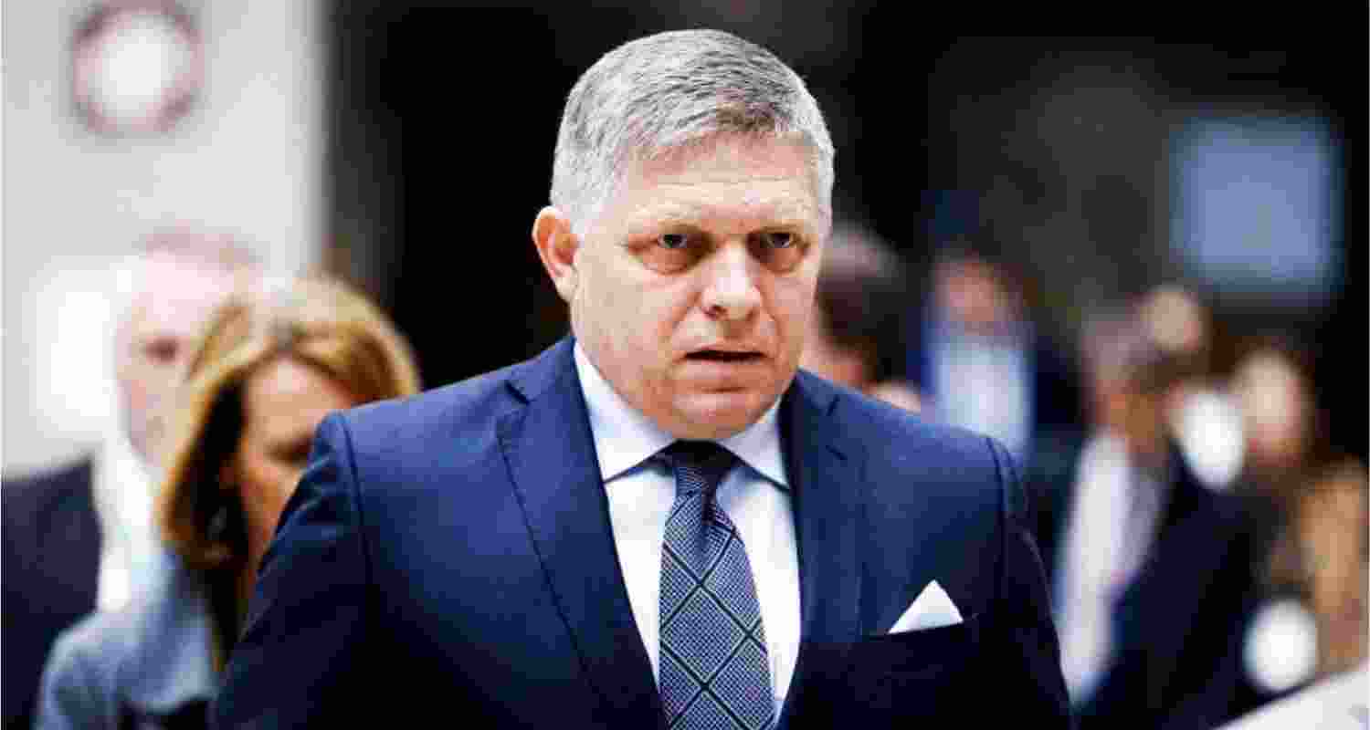 Slovakia's Prime Minister Robert Fico. 