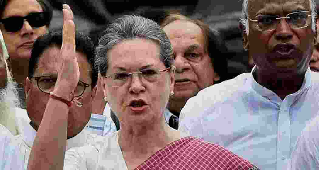Senior Congress leader Sonia Gandhi. (File photo)