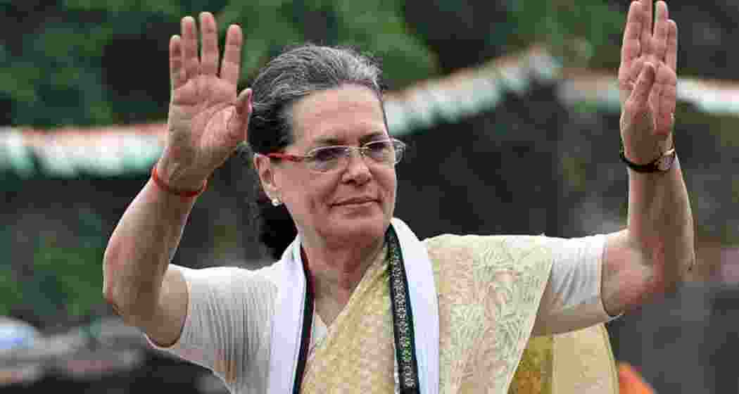 Congress leader Sonia Gandhi.