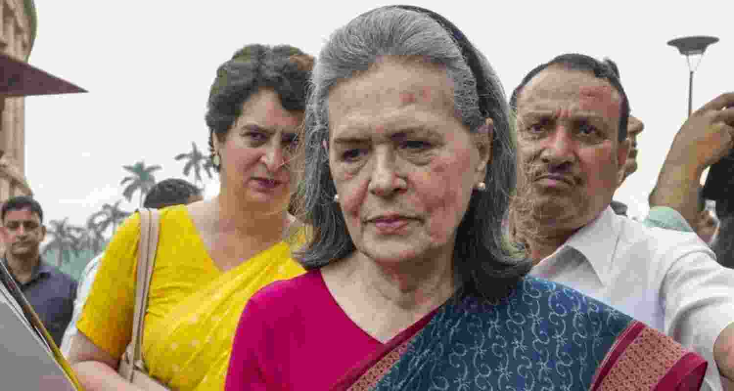 Congress leader Sonia Gandhi - file image. 