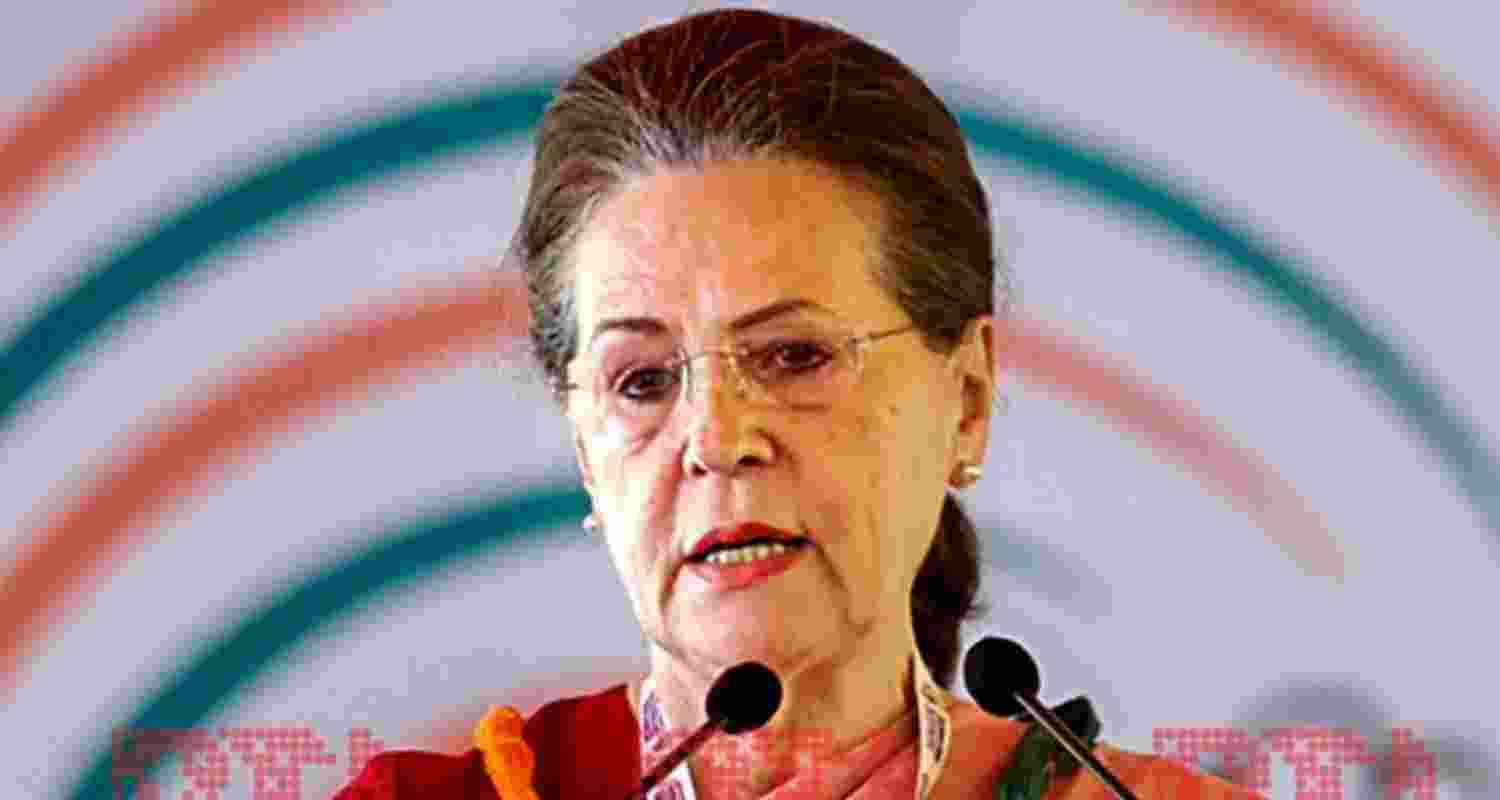 Senior Congress leader Sonia Gandhi - file image.