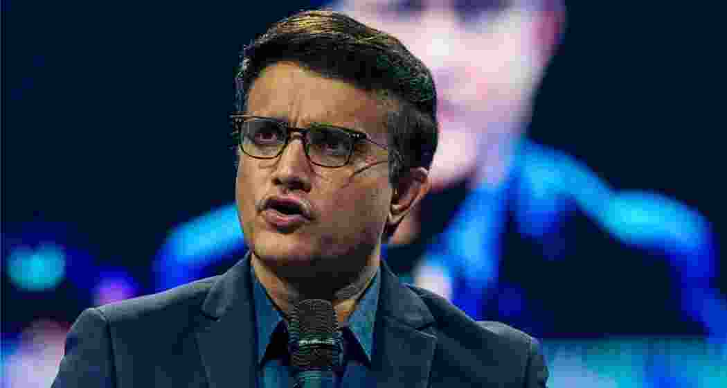 A file photo of former Indian skipper Sourav Ganguly. 