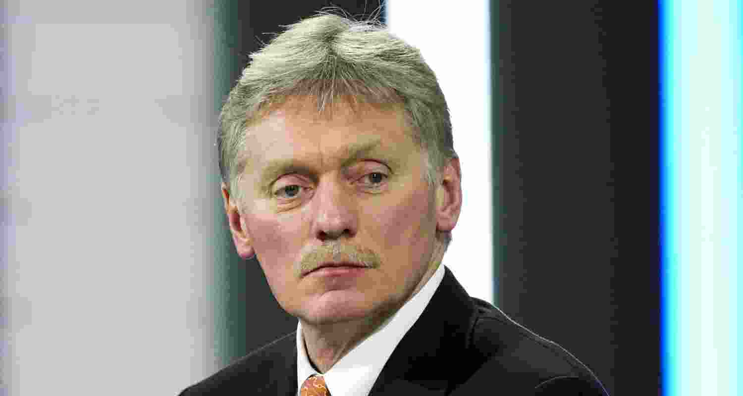 Kremlin spokesman Dmitry Peskov - file image.