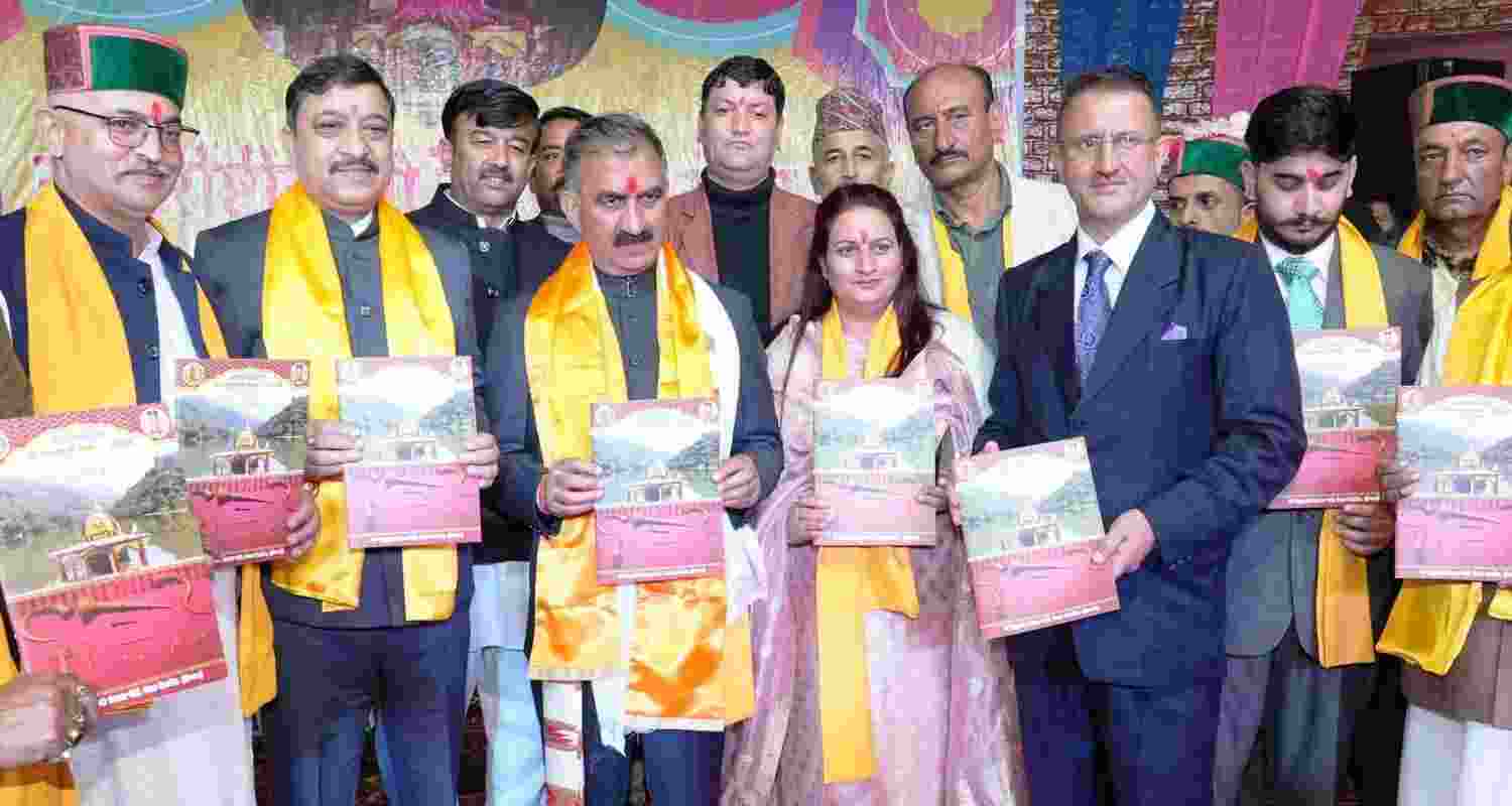 CM Sukhu at the Sri Renuka Ji fair.