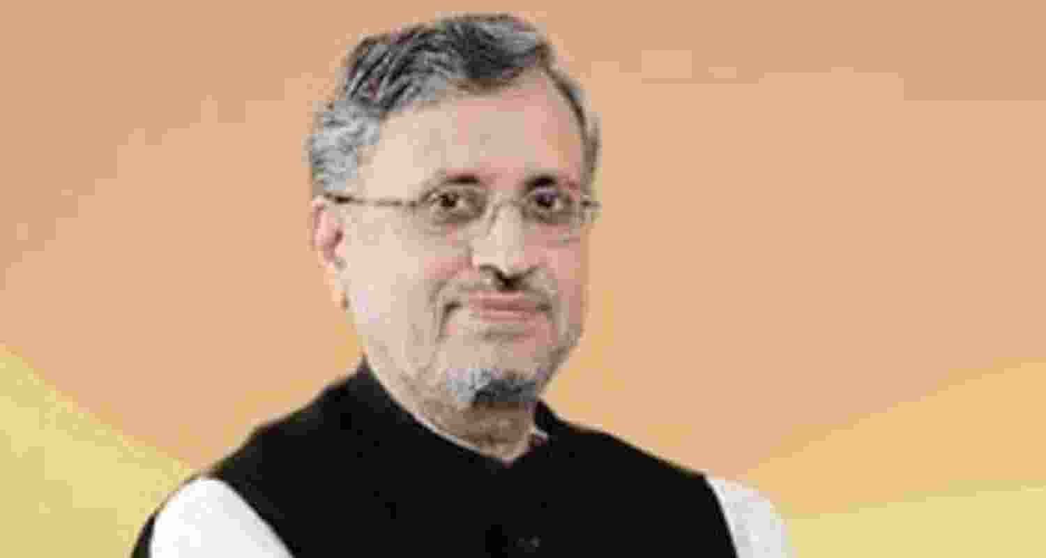 Bihar Deputy Chief Minister Sushil Kumar Modi cremated in Patna. 