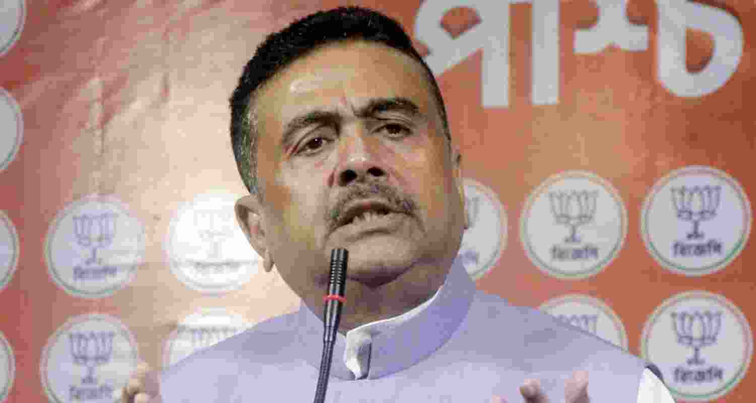 Leader of Opposition in the West Bengal Legislative Assembly Suvendu Adhikari - file image.