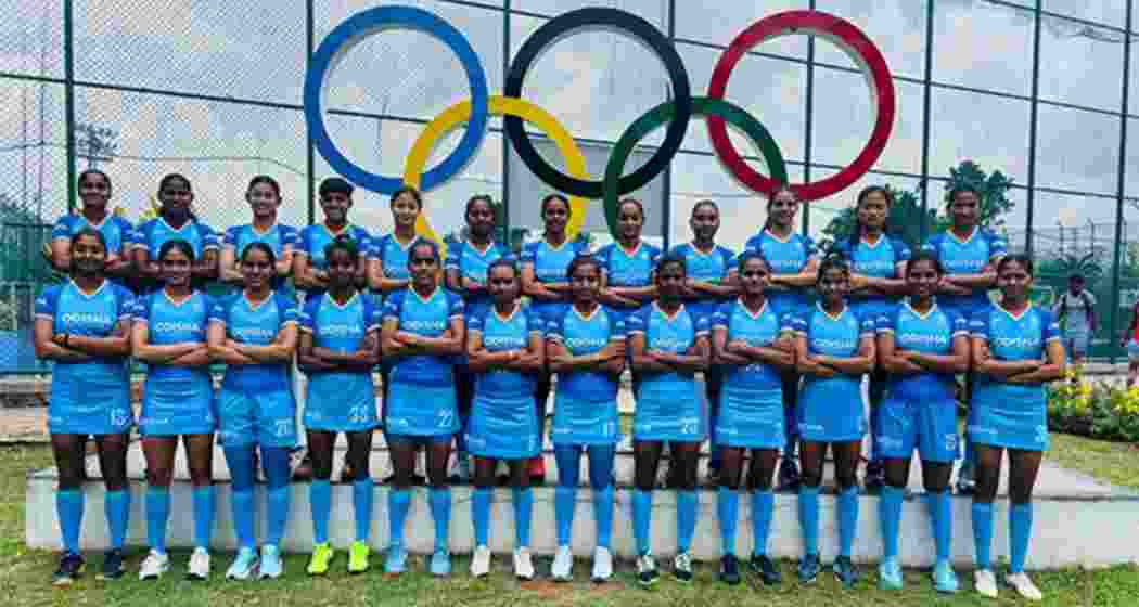 The Indian junior women’s hockey team.