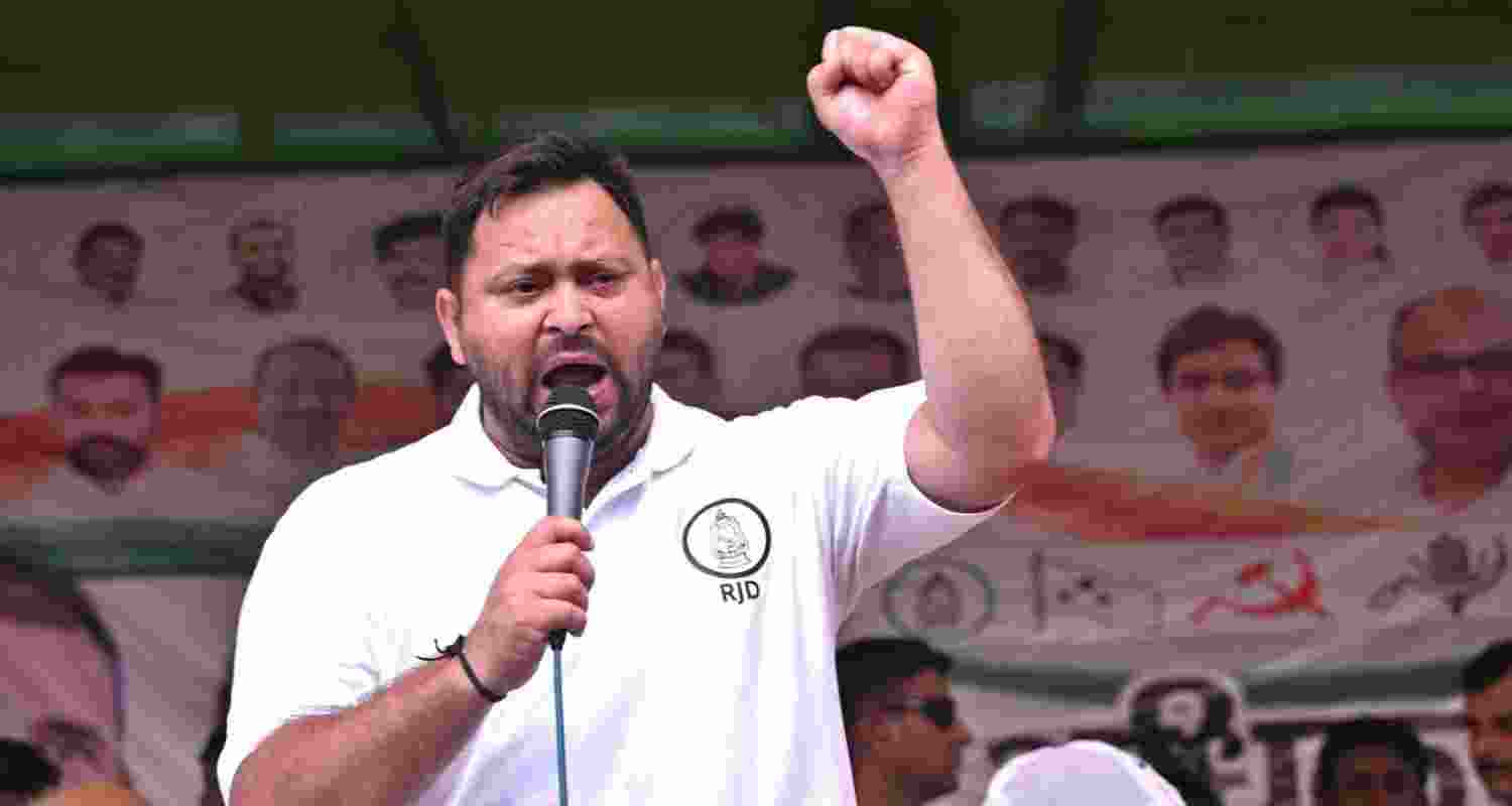 RJD leader Tejashwi Yadav.