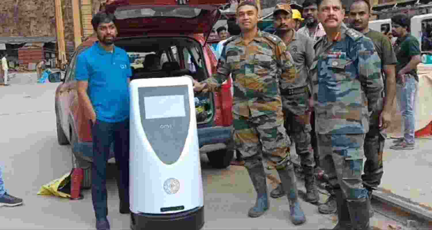 Telangana tunnel collapse: Robots join search operation
