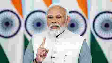 Prime Minister, Narendra Modi today distributed more than 1 lakh appointment letters to newly inducted recruits via video conferencing. 