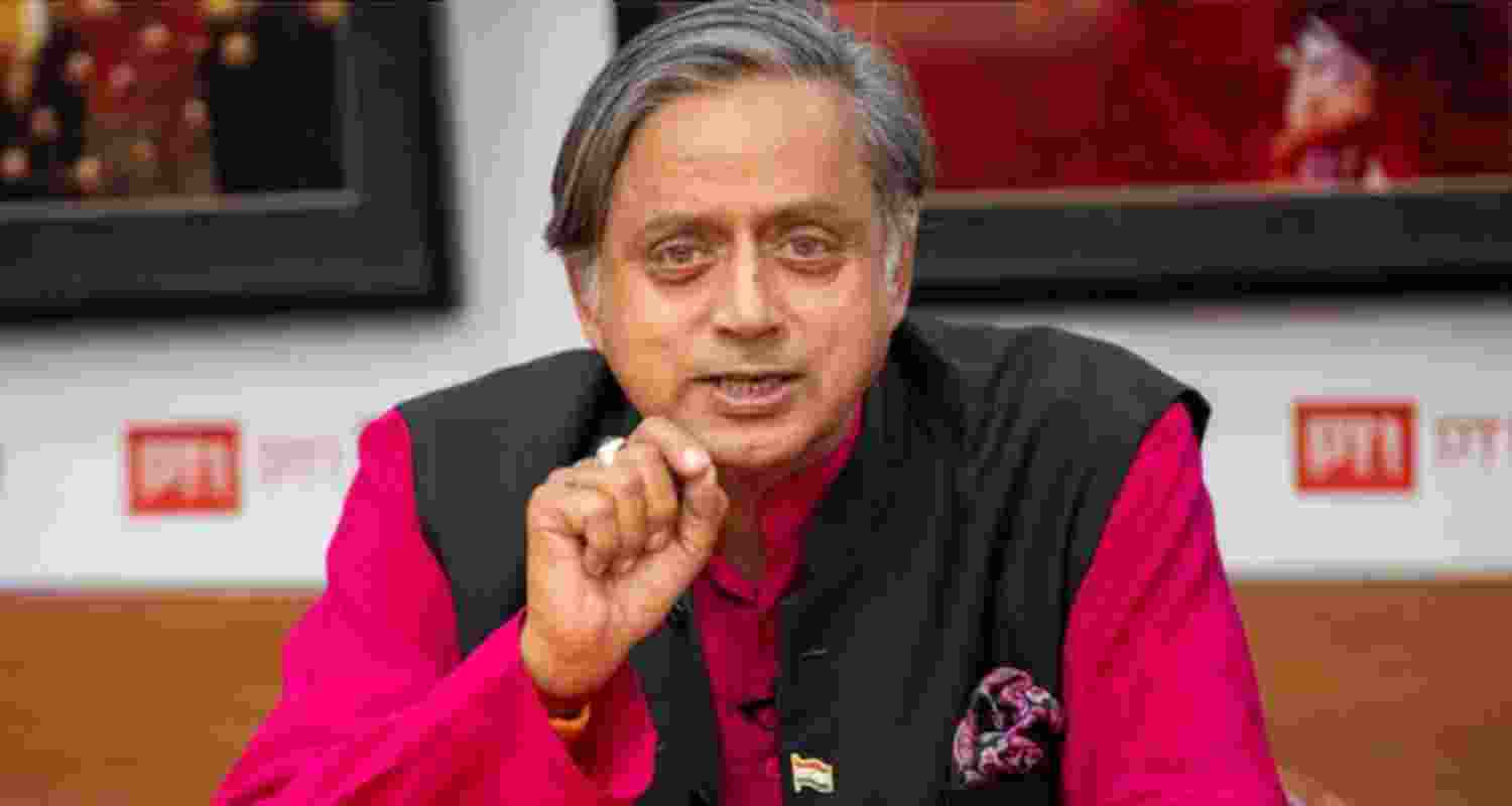 Thiruvananthapuram Congress MP Shashi Tharoor - file image. Thiruvananthapuram Congress MP Shashi Tharoor - file image.