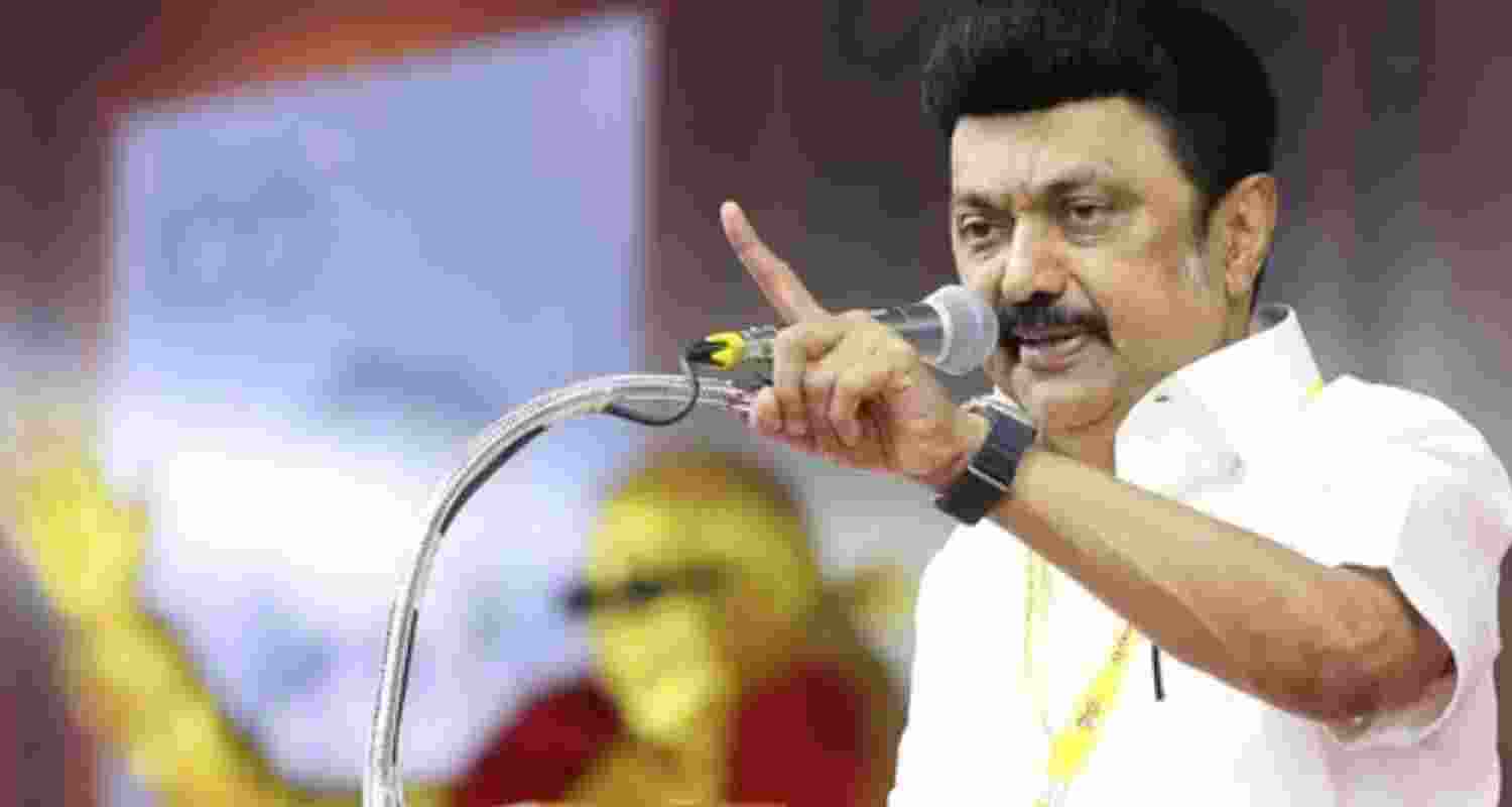 Tamil Nadu Chief Minister M.K. Stalin. 