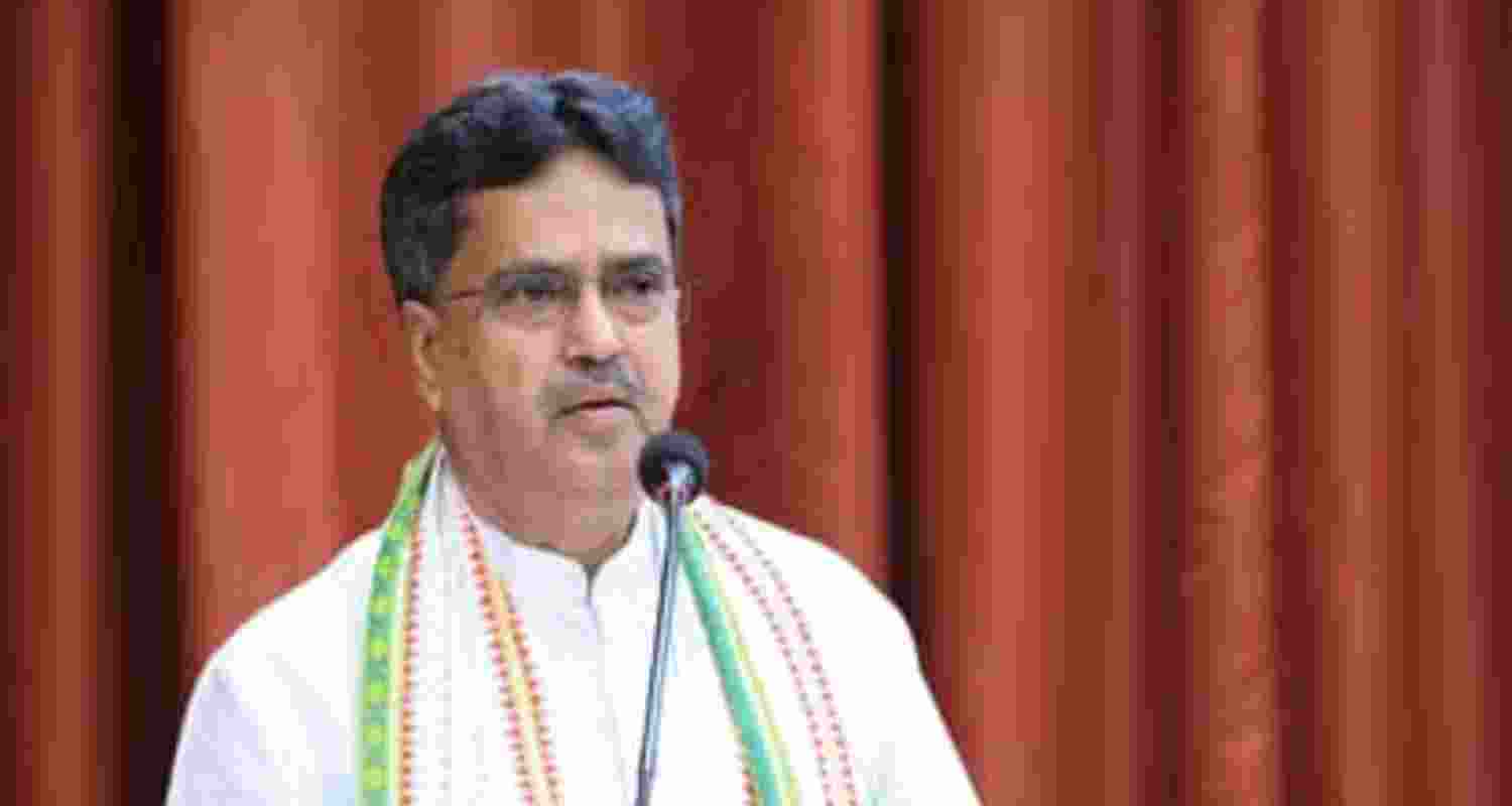 Tripura Chief Minister Manik Saha - file image.