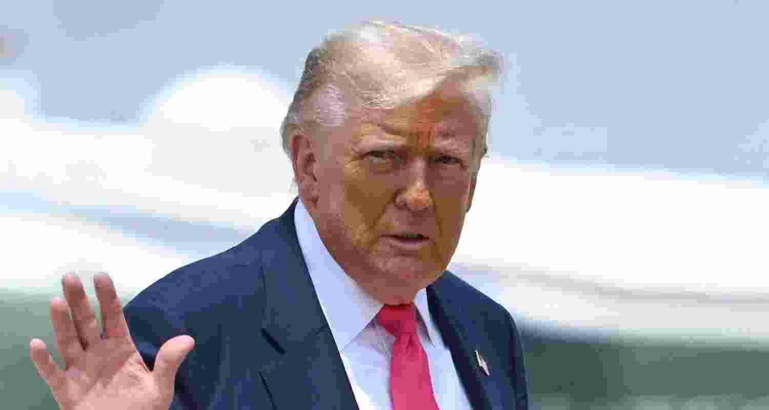 US President Donald Trump. US President Donald Trump.