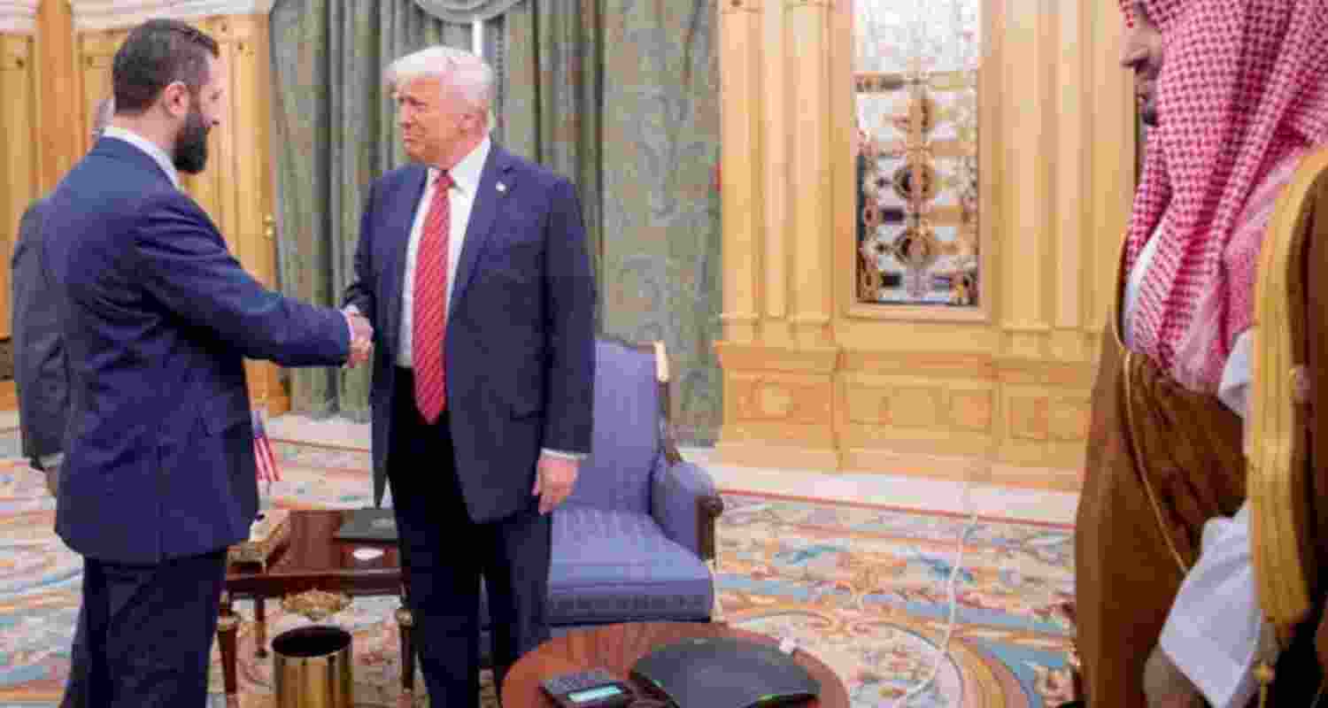 Syrian President arrives in US for talks with Trump