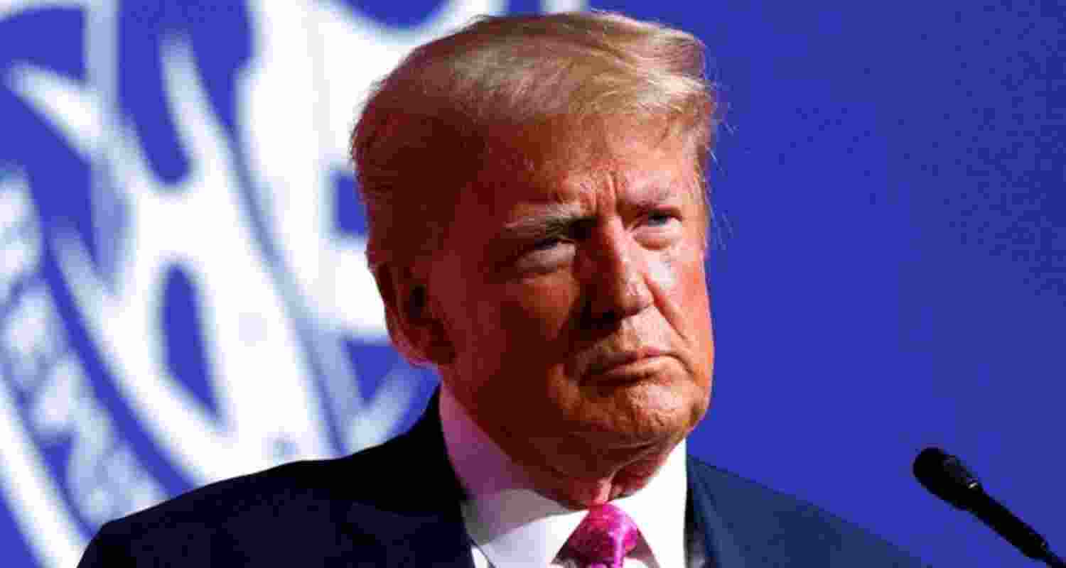 US President Donald Trump - file image. 