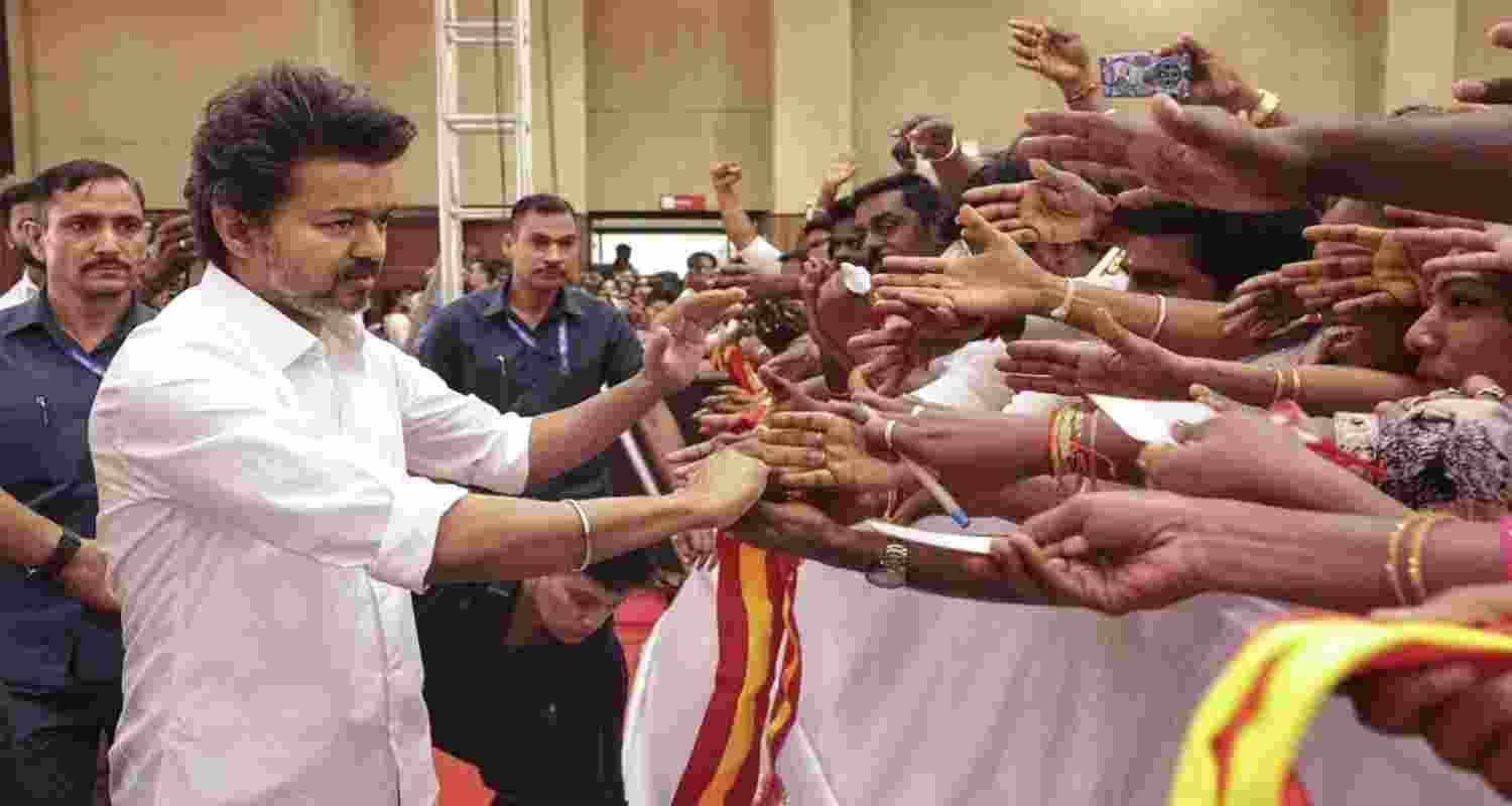 TVK's Vijay writes to CEC, seeks inclusion in election preparations