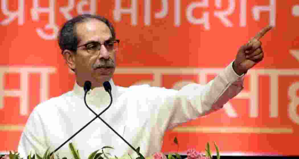 Former Chief Minister of Maharashtra of Maharashtra and Shiv Sena (UBT) Supremo Uddhav Thackeray. File photo.
