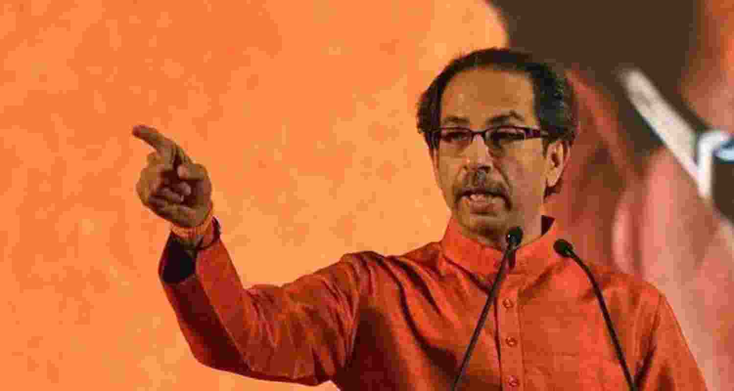 Shiv Sena (UBT) chief Uddhav Thackeray. Image: X