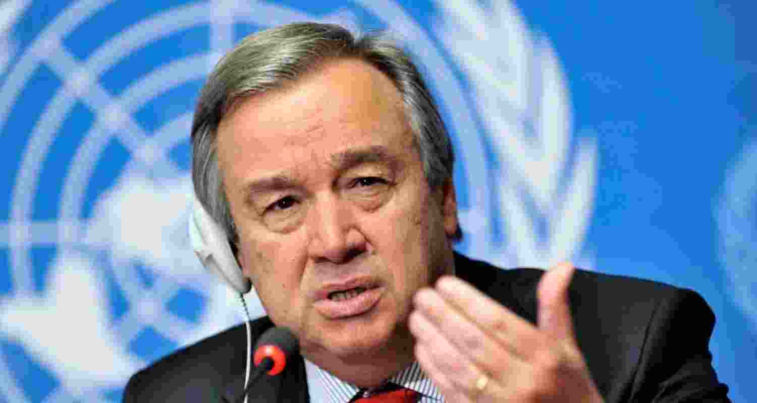 UN Secretary-General Antonio Guterres. Image: X