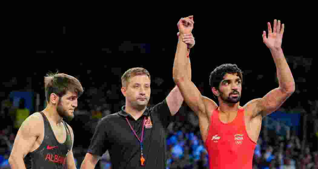 Wrestler Aman Sehrawat reaches semis at Paris Olympics.