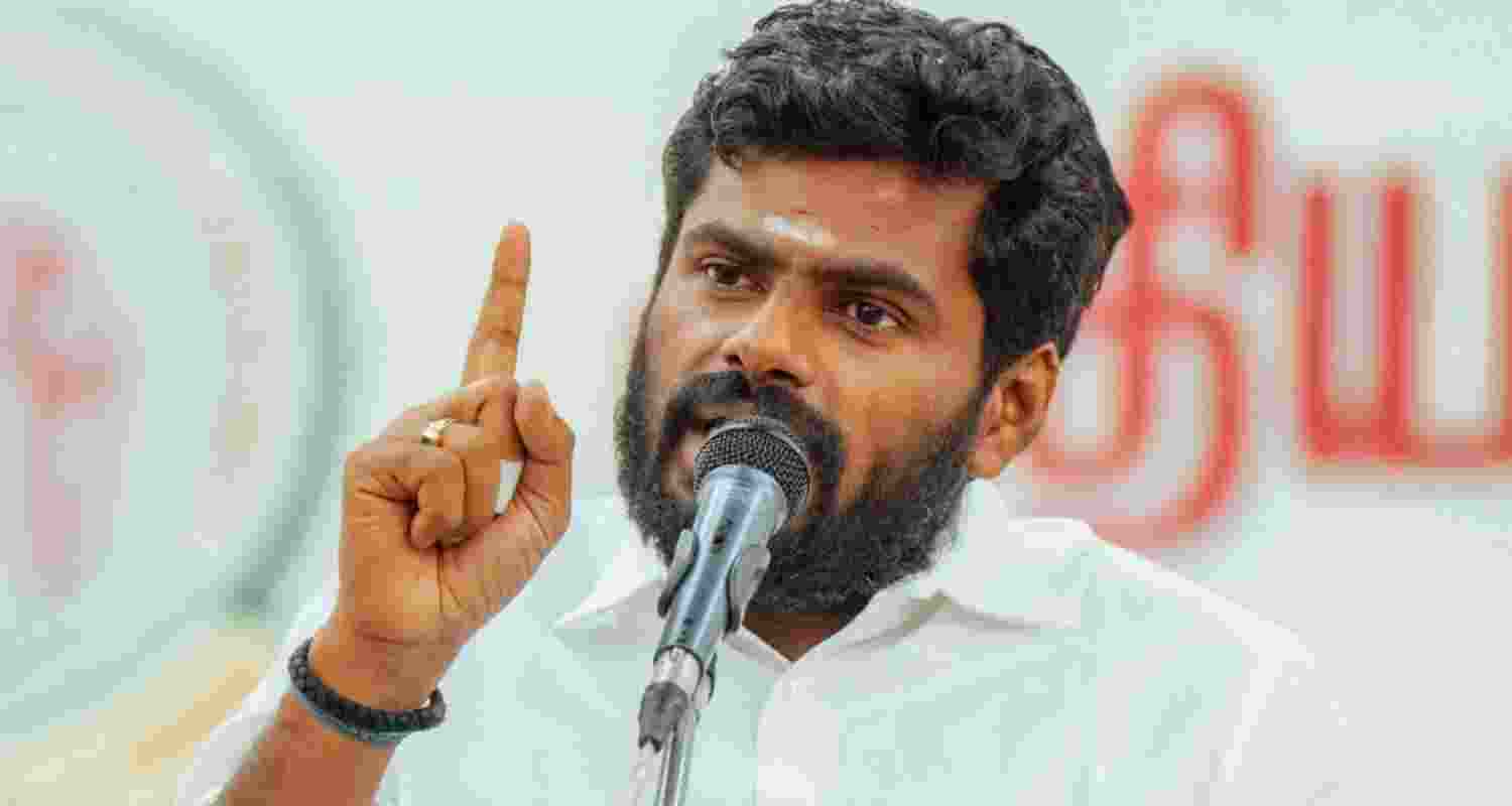 Case registered against Tamil Nadu BJP President Annamalai for Code of Conduct violation. Image X.