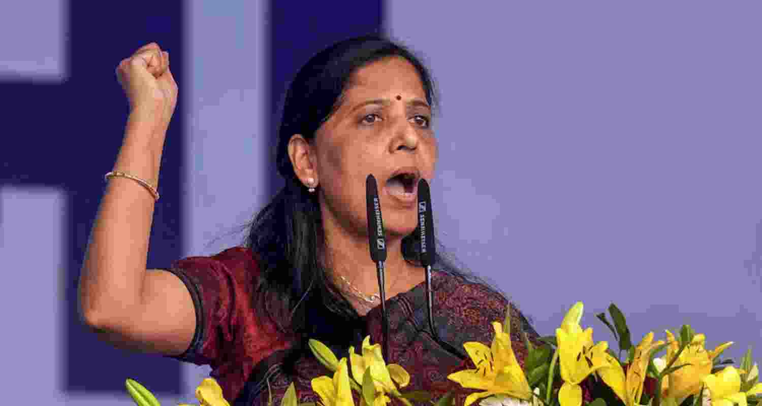 AAP Leader Sunita Kejriwal to Reveal Poll Guarantees For Haryana Tomorrow.