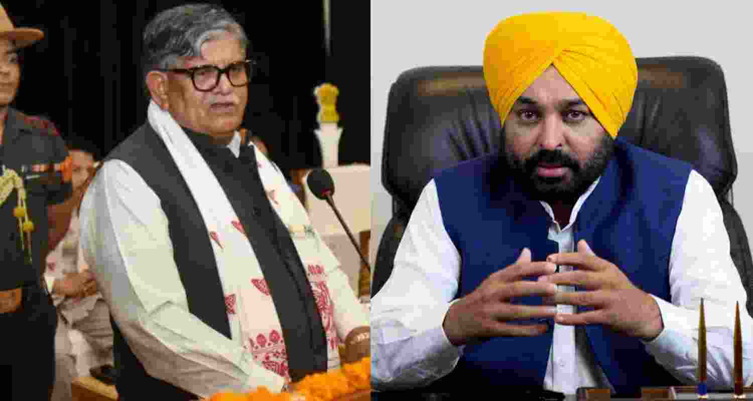 CM Bhagwant Mann Pledges To Work With New Governor Gulab Chand Kataria.