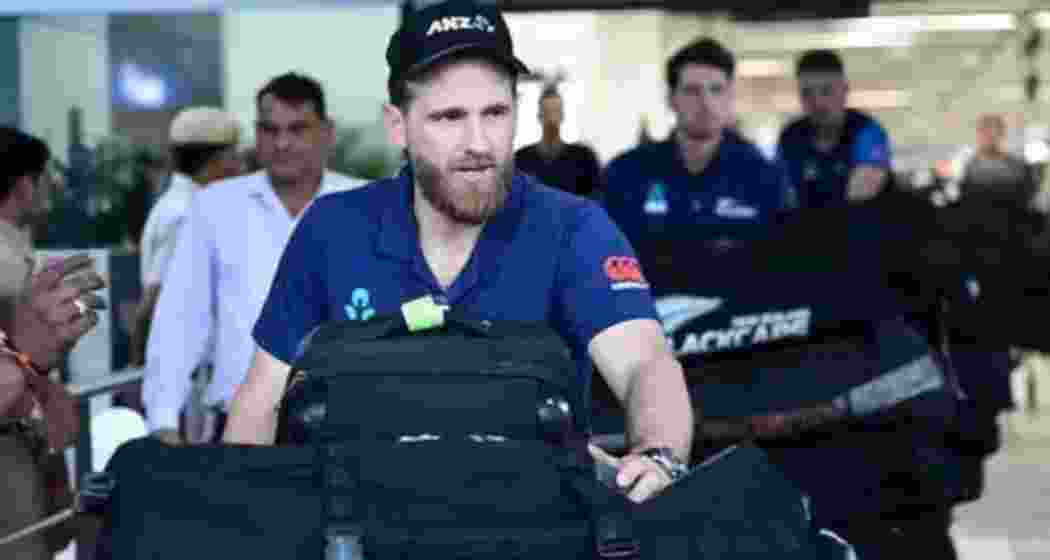 Kane Williamson arrives in India for a one-off Test against Afghanistan. 