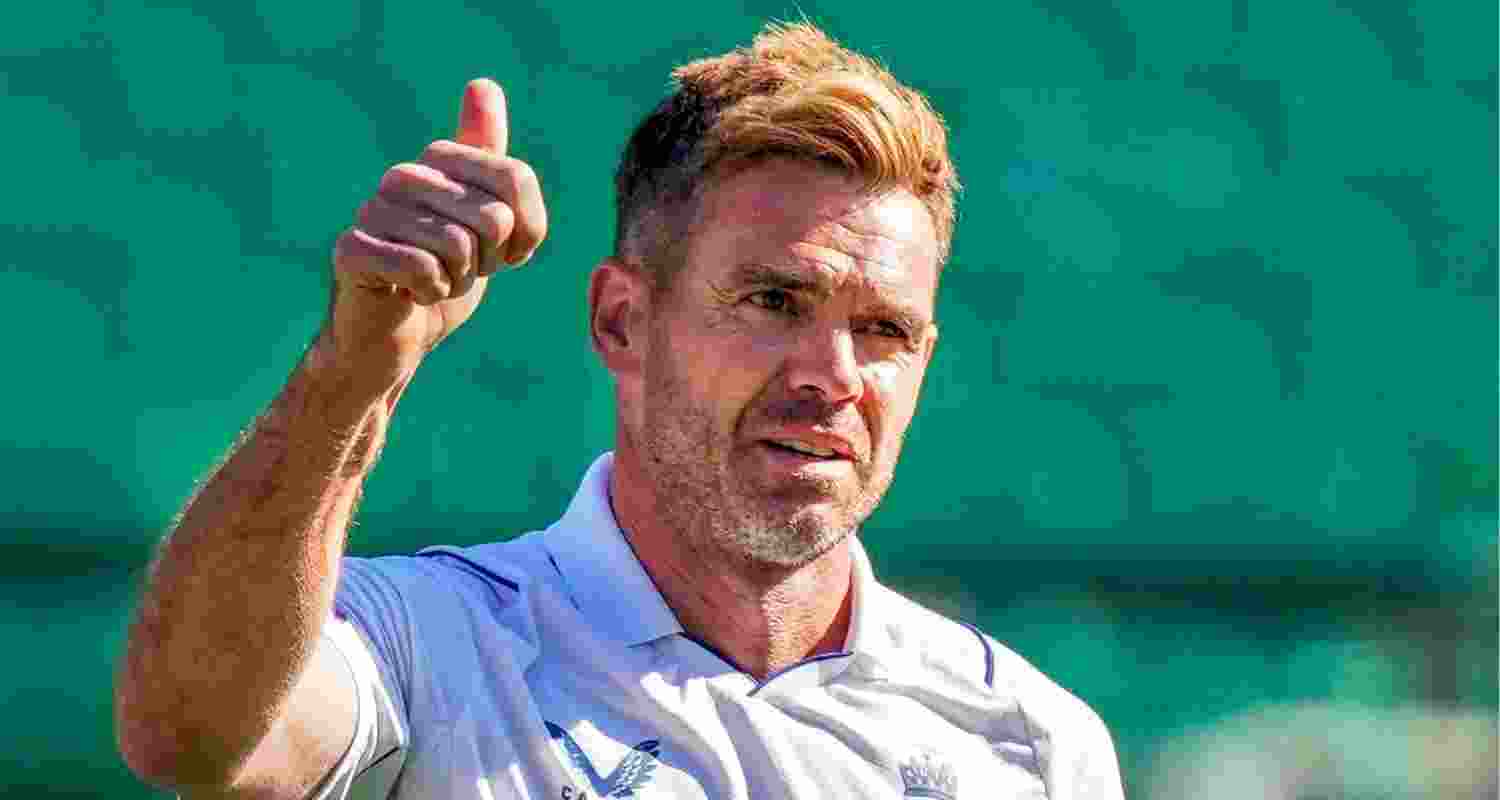 England star pacer James Anderson. File Image. 