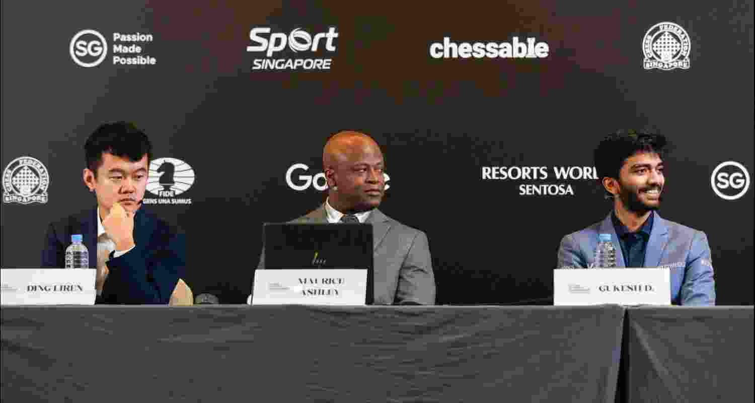 Gukesh and Ding settle for a quick draw in Game 10.