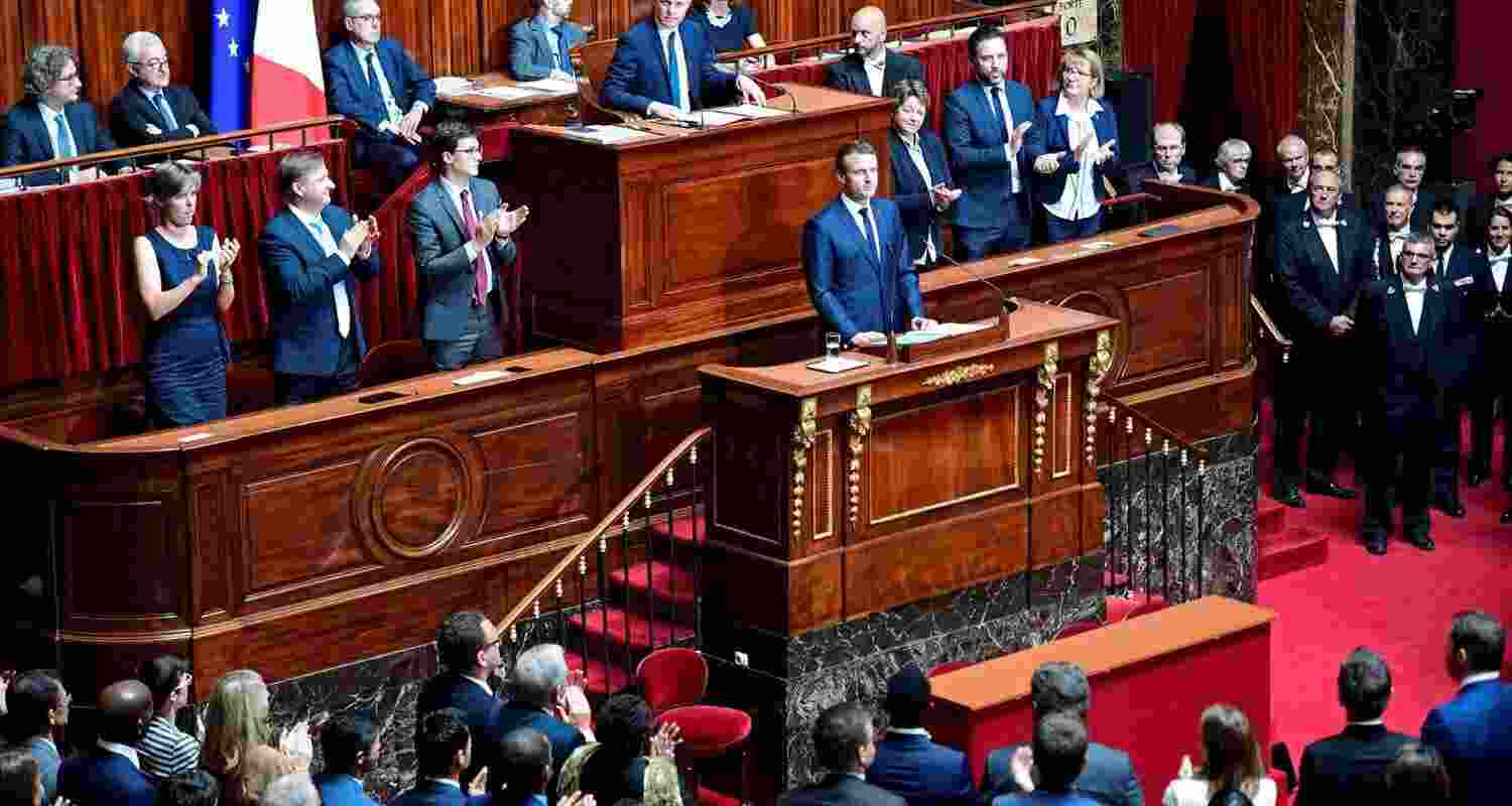 France President Emmanuel Macron Admits Parliament Dissolution Led to More Divisions Than Solutions.