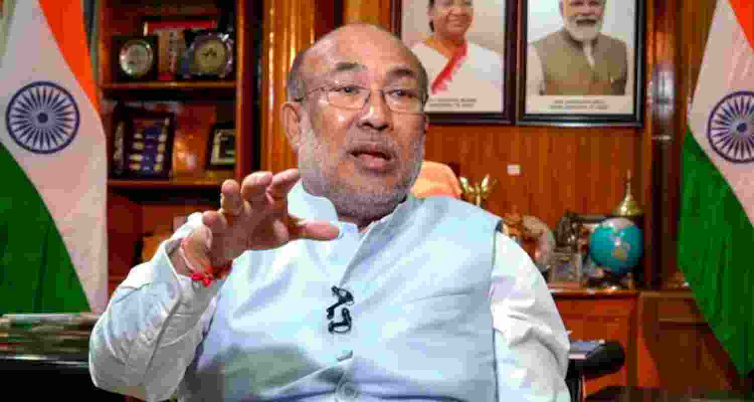 Manipur Chief Minister Biren Singh Calls Out Opposition Politicising Apology.