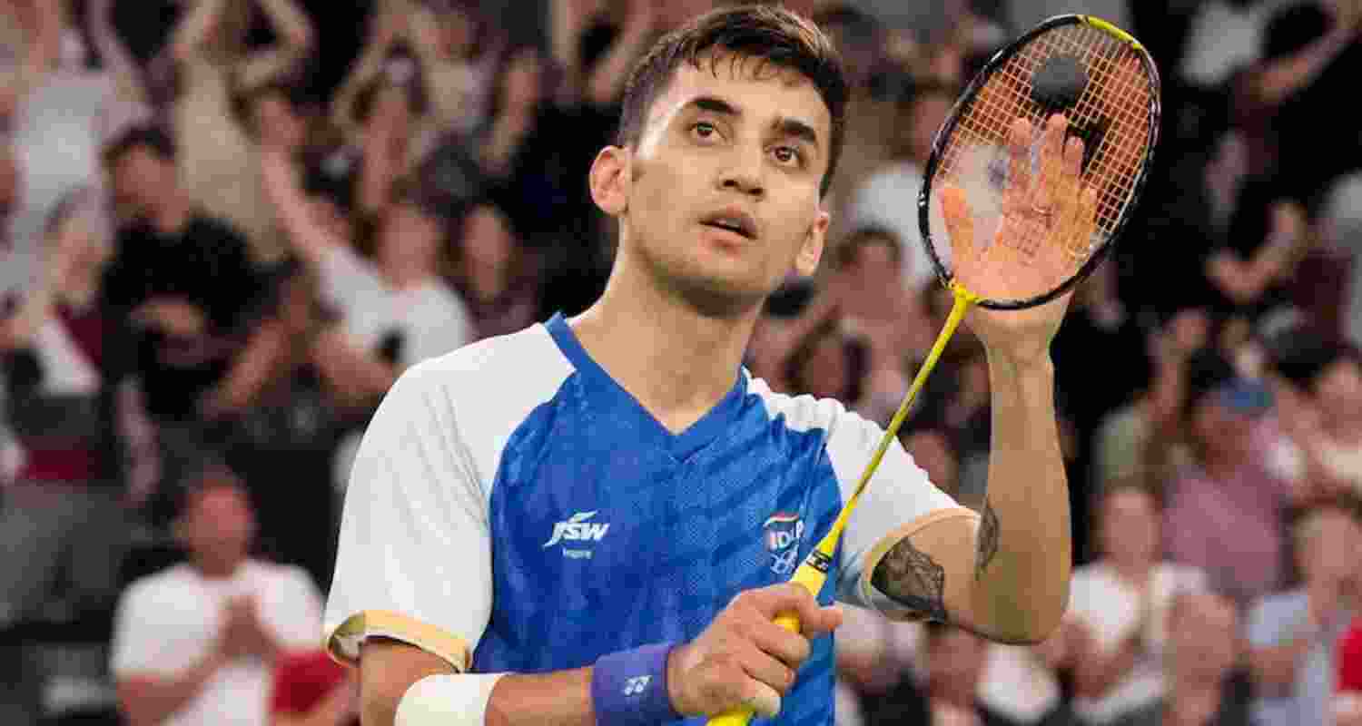 Indian shuttler Lakshya Sen promises a comeback in 2025. File Photo.