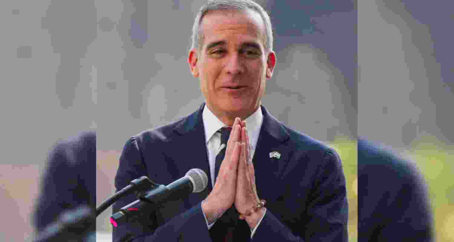 India felt like home says outgoing US envoy Eric Garcetti.