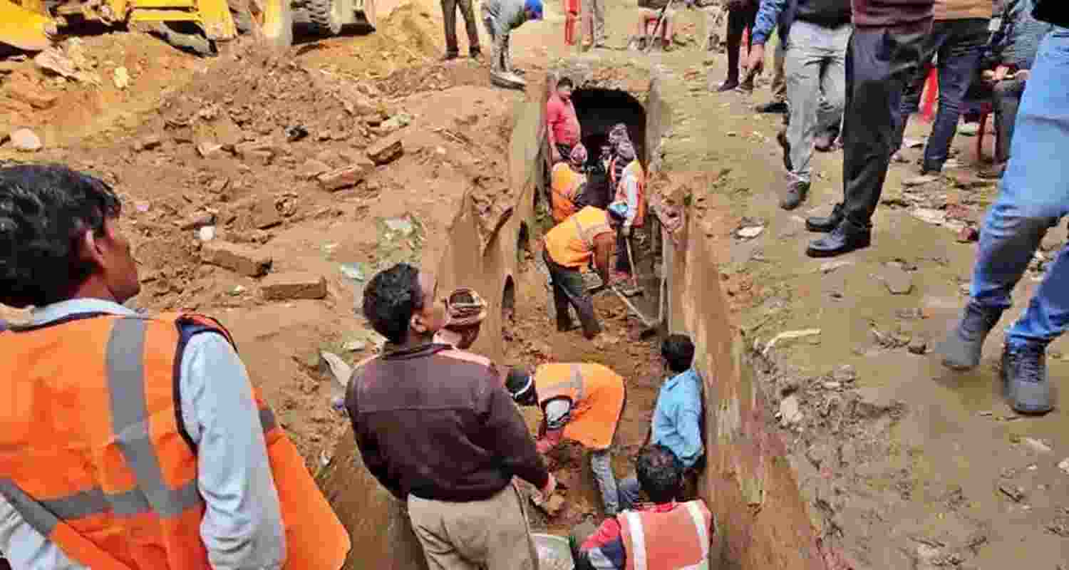 Sambhal: Excavation of ancient well near Shahi Jama Masjid begins