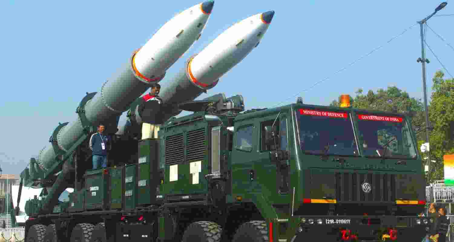 DRDO highlights futuristic warfare tech at Kartavya Path.