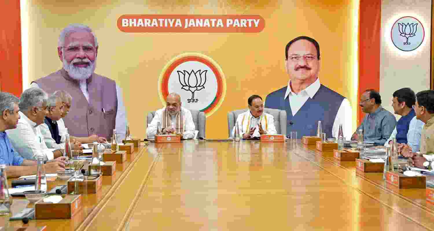 Delhi BJP leaders in focus as party selects new CM. File Photo.