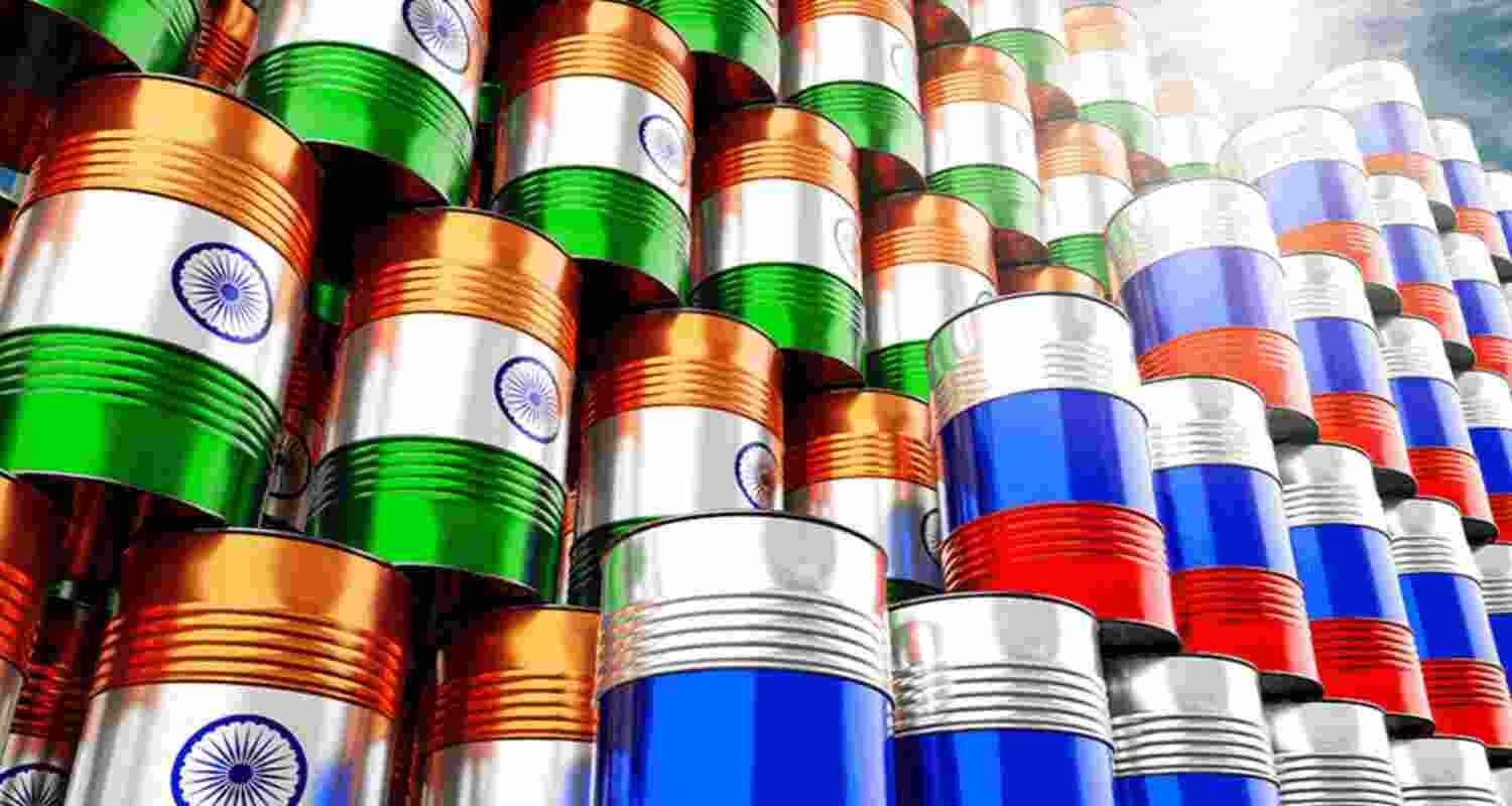 Russian oil imports in India reach record 49 bn euros in 2024.