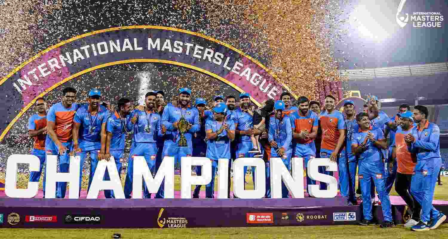 Tendulkar’s India seals IML 2025 title triumph. Tendulkar’s India seals IML 2025 title triumph.