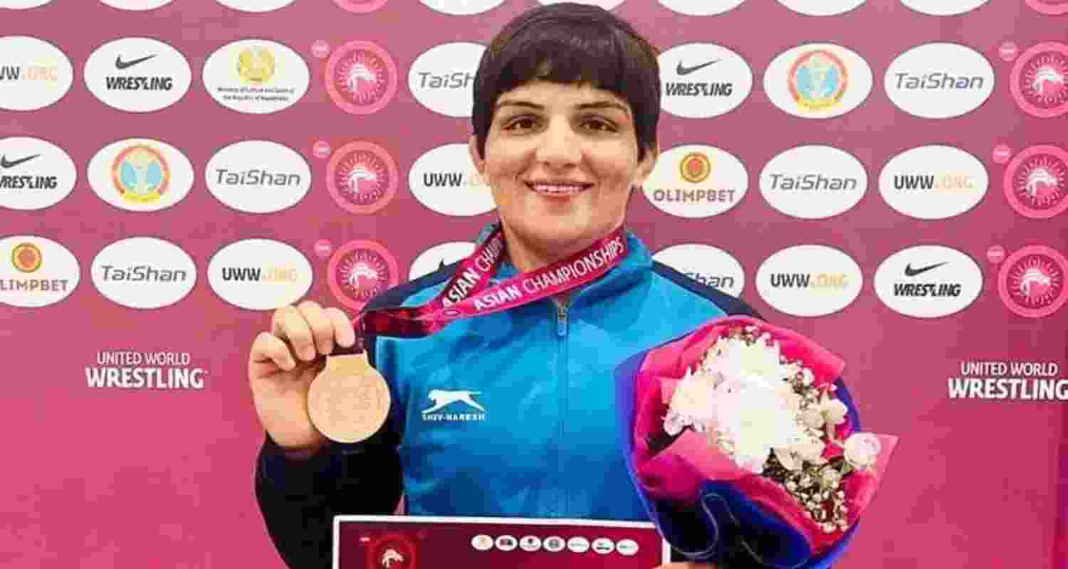 Manisha Bhanwala eyes gold in 62kg Asian Championship. File Photo.