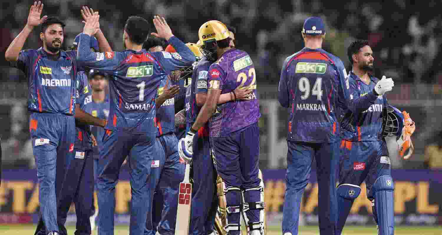 Rahane’s 61 in vain as KKR fall short by 4 runs.