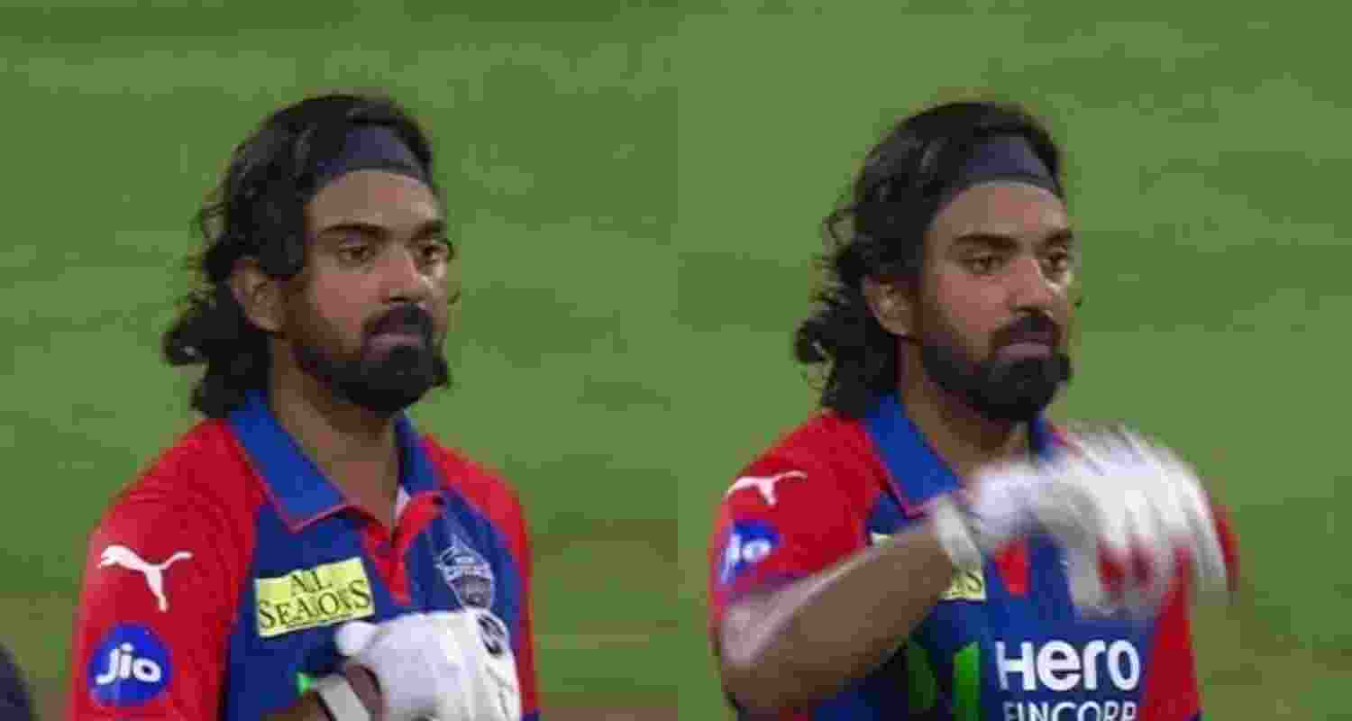 'Kantara' movie inspired KL Rahul's Chinnaswamy gesture.