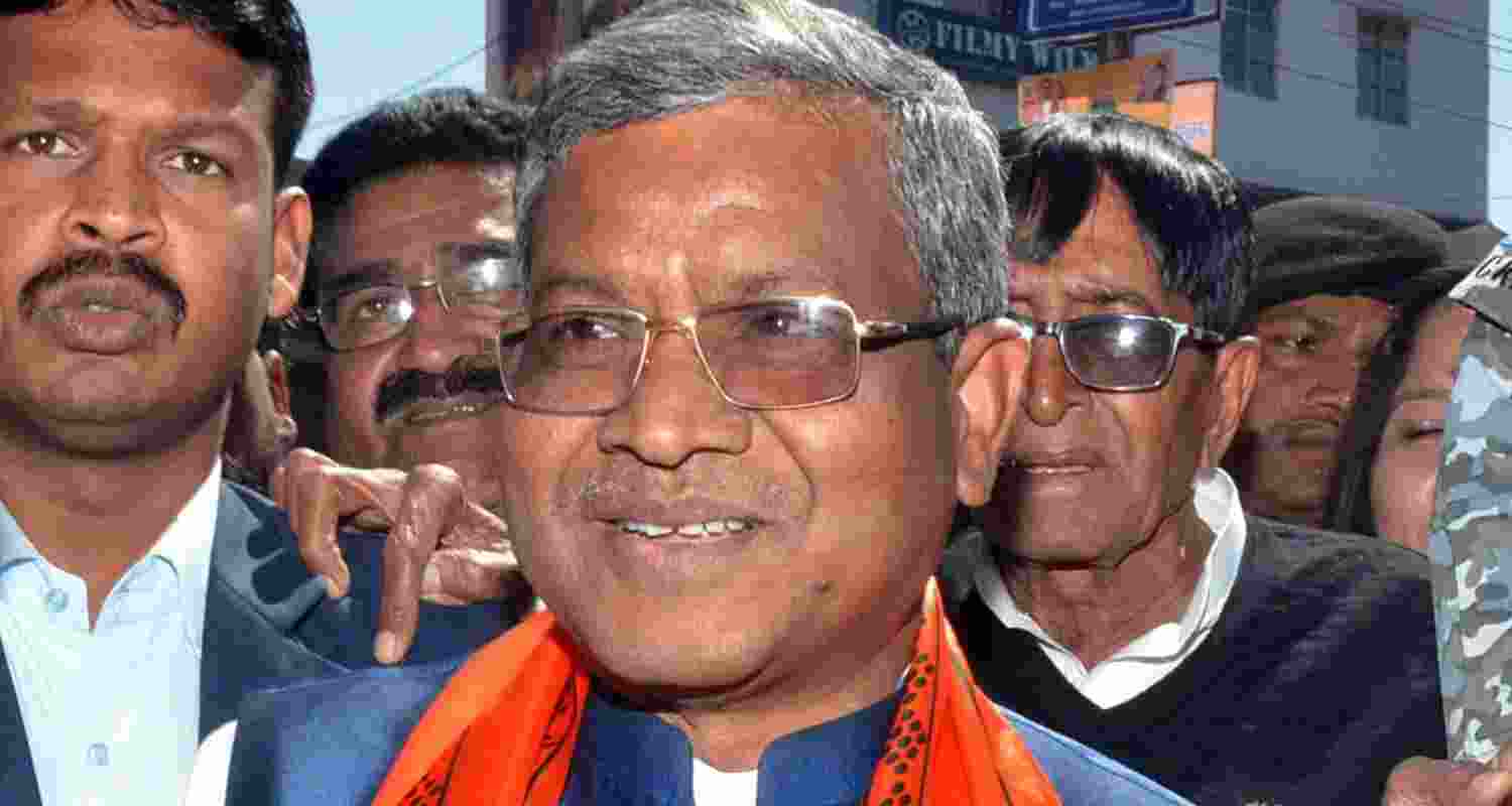 LoP Babulal Marandi blames CM Hemant Soren for unchecked infiltration in the State. File Photo.