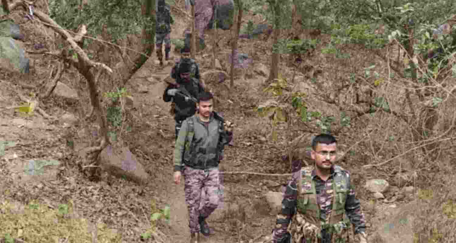 Anti-Naxal Ops Ongoing in Chhattisgarh Jungle.