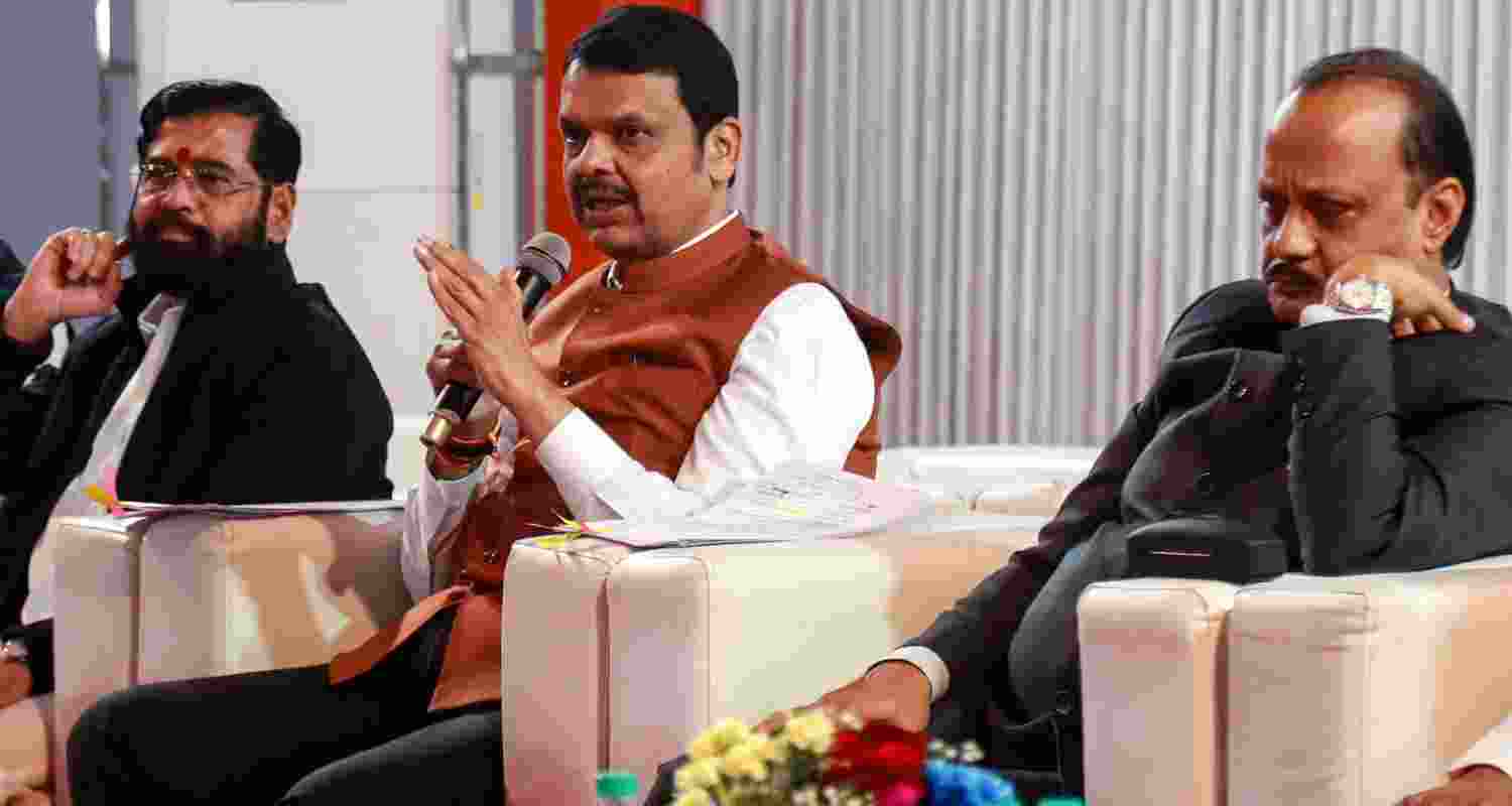 CM Fadnavis talks alliance ahead of civic polls.
