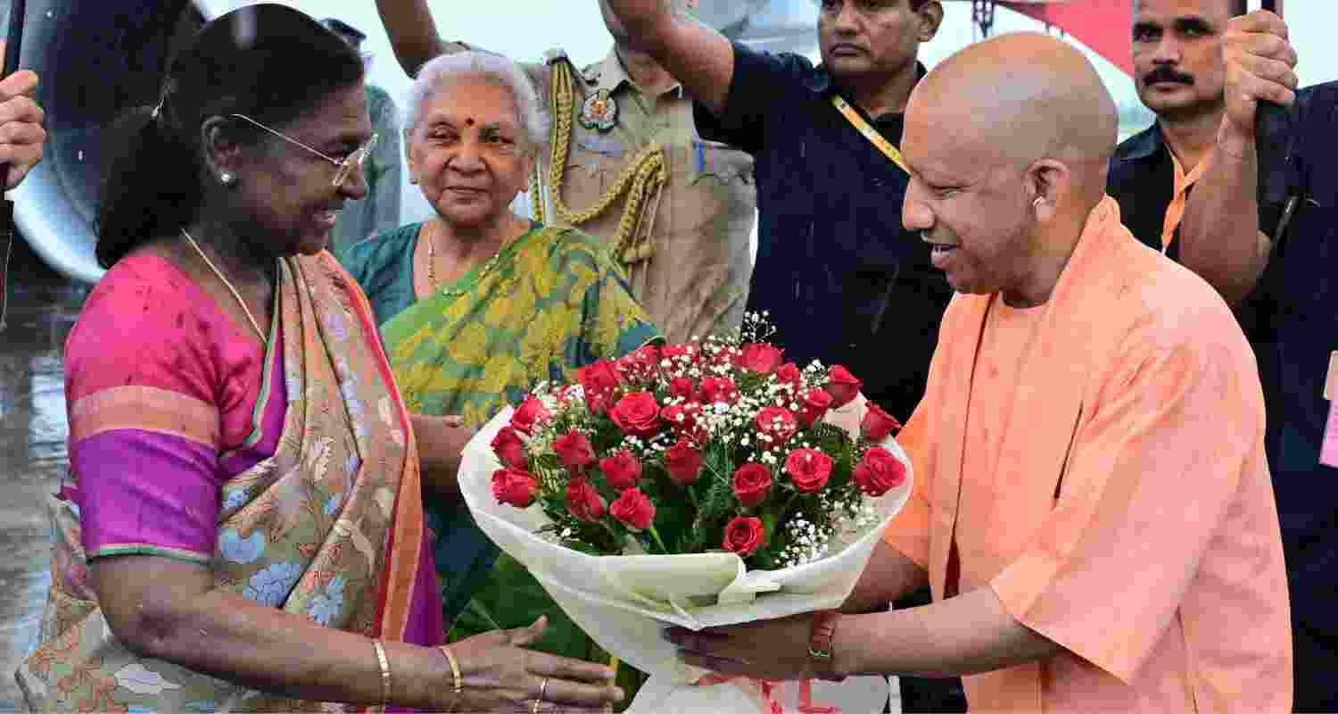 Term pashu inappropriate, says Prez Droupadi Murmu in Bareilly.