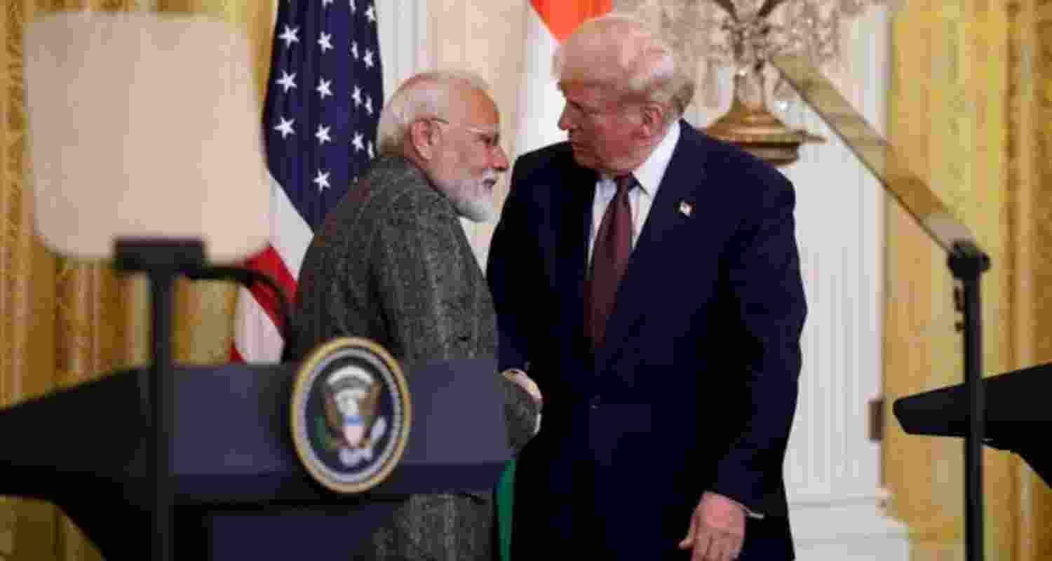 File photo of India's Prime Minister Narendra Modi with US President Donald Trump File photo of India's Prime Minister Narendra Modi with US President Donald Trump