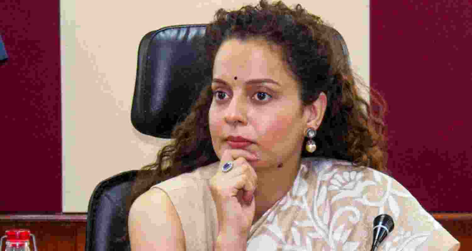Kangana visits Mandi flood sites defends controversial remark.